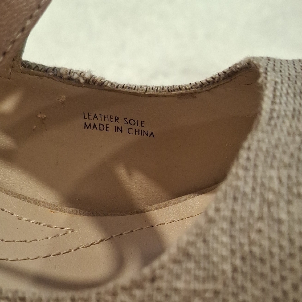 Tahari Tan Suede Mary Jane Heels - Picture 4 of 9